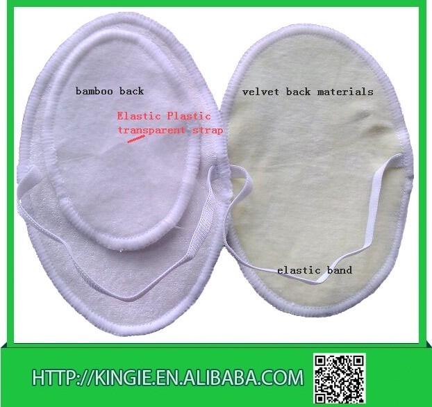 Ultra Soft Bamboo Underarm Sweat Pads Breathable Waterproof Laminated PUL Founded