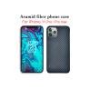 Buy cheap iPhone 11 Pro Matte Twill Aramid Fiber Phone Case Kevlar Mobile Cover from wholesalers