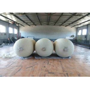 Pneumatic Rubber CTN Yokohama Type Fenders With Chain Tire and Net