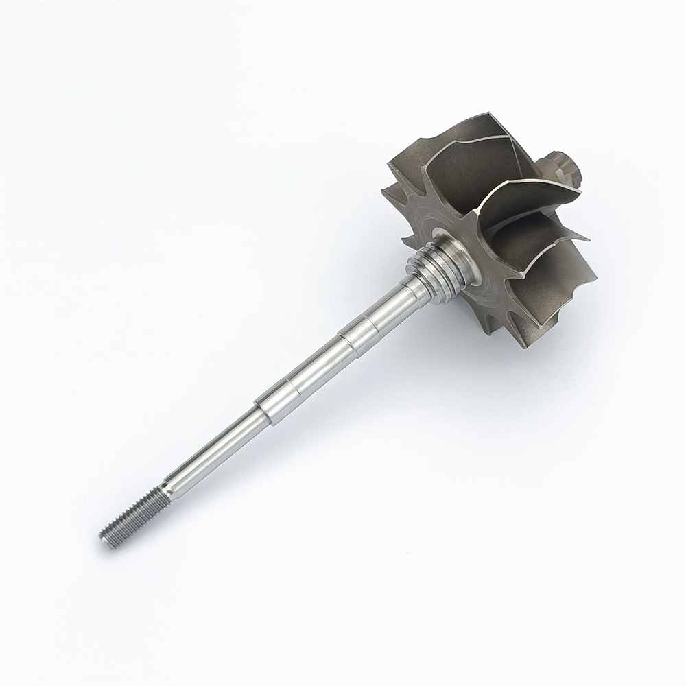 MS-TECH Turbo GT30R Reverse Turbine Wheel Shaft Ind 60mm Exd 55mm Blades 5+5