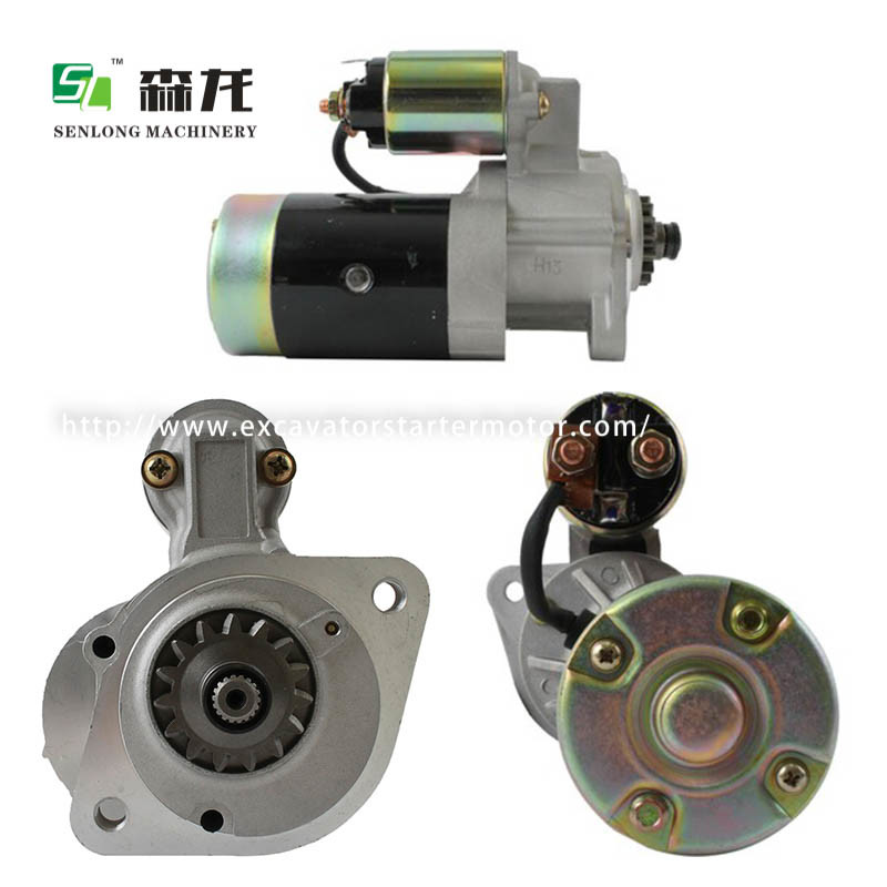 Starter for Mitsubishi L2A L2E L3E Inboard Marine 12V 15T 1.6KW M2T50271 M2T50281 M2T50285 M2T53681 67-4600 70-8760