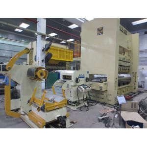 Roll Processing High Precision Leveling Machine , Stamping Automatic Feeder