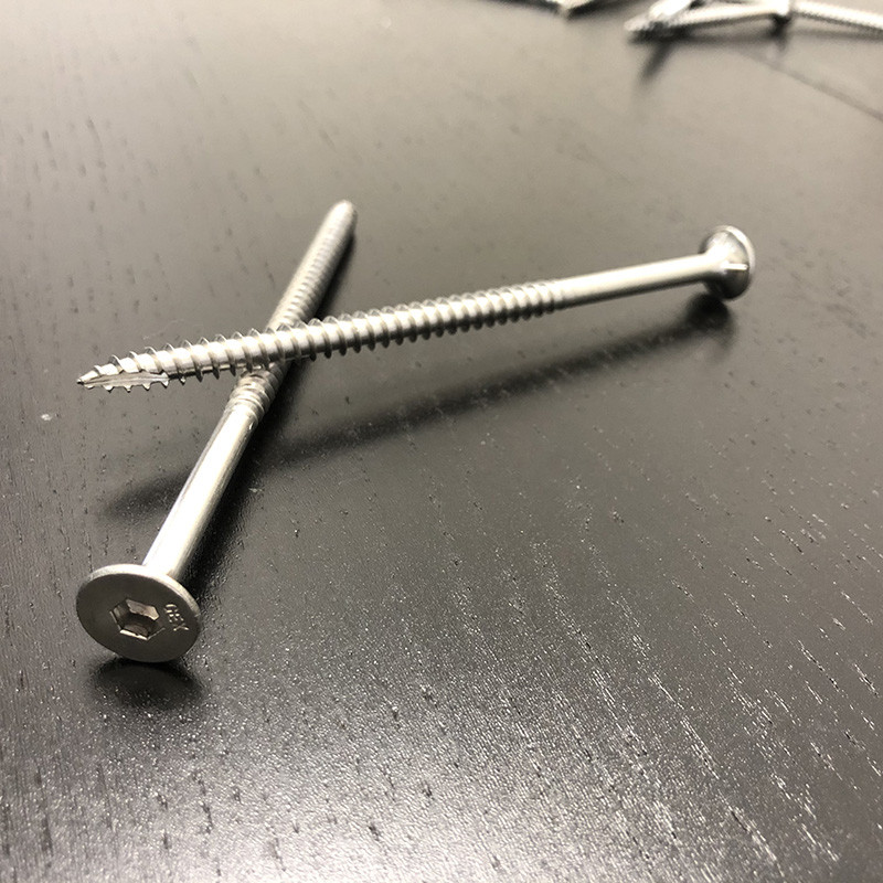 Bulge Batten Screws 14G x 125mm G304 Stainless Steel Screws T17