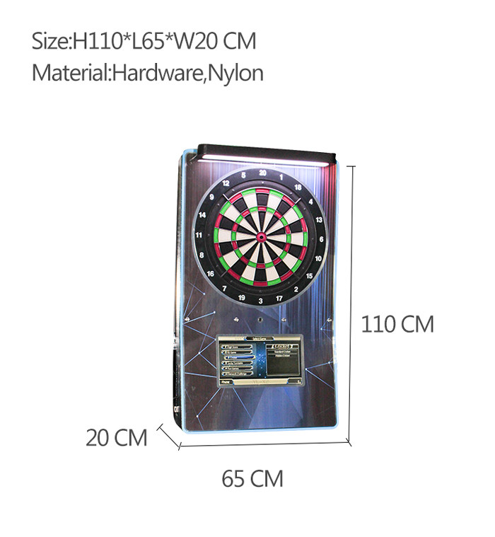 Single Player Darting Flying Simulator Game Machine Coin Operated Wall Mounted