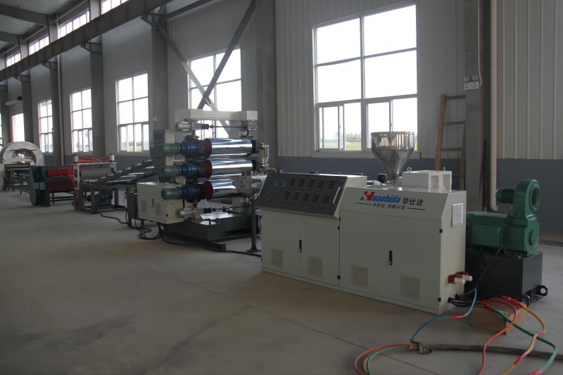 3mm Plastic PE PP Sheet / Board Extrusion Line Width 600-1500mm
