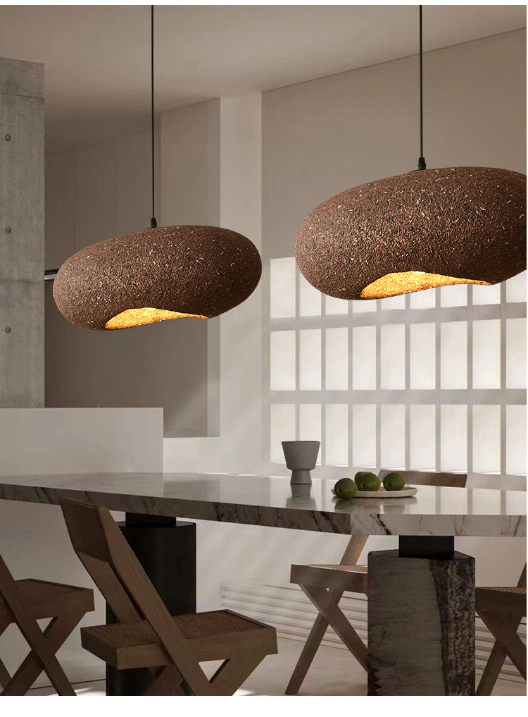 Nordic Minimalism Wabi-Sabi LED Chandelier Living Room Bedroom Modern Bar Decoration Lamp(WH-VP-171)