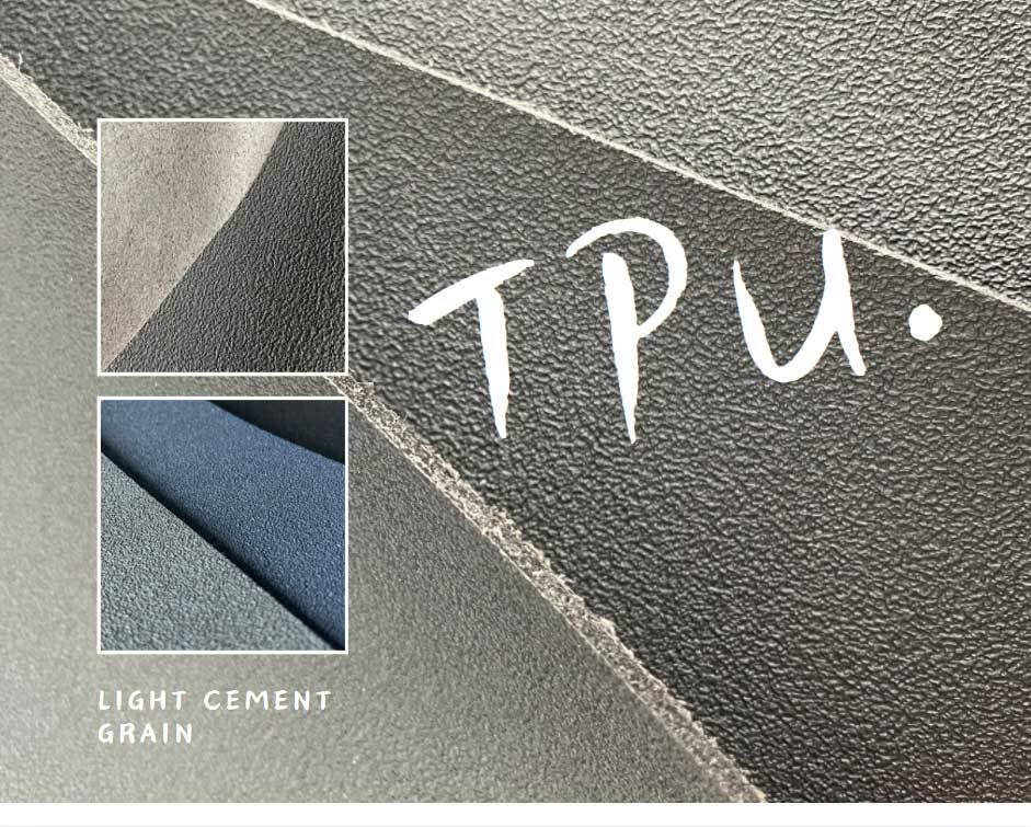 Eco Safe Artificial TPU Leather Material Formaldehyde Free DMF Free