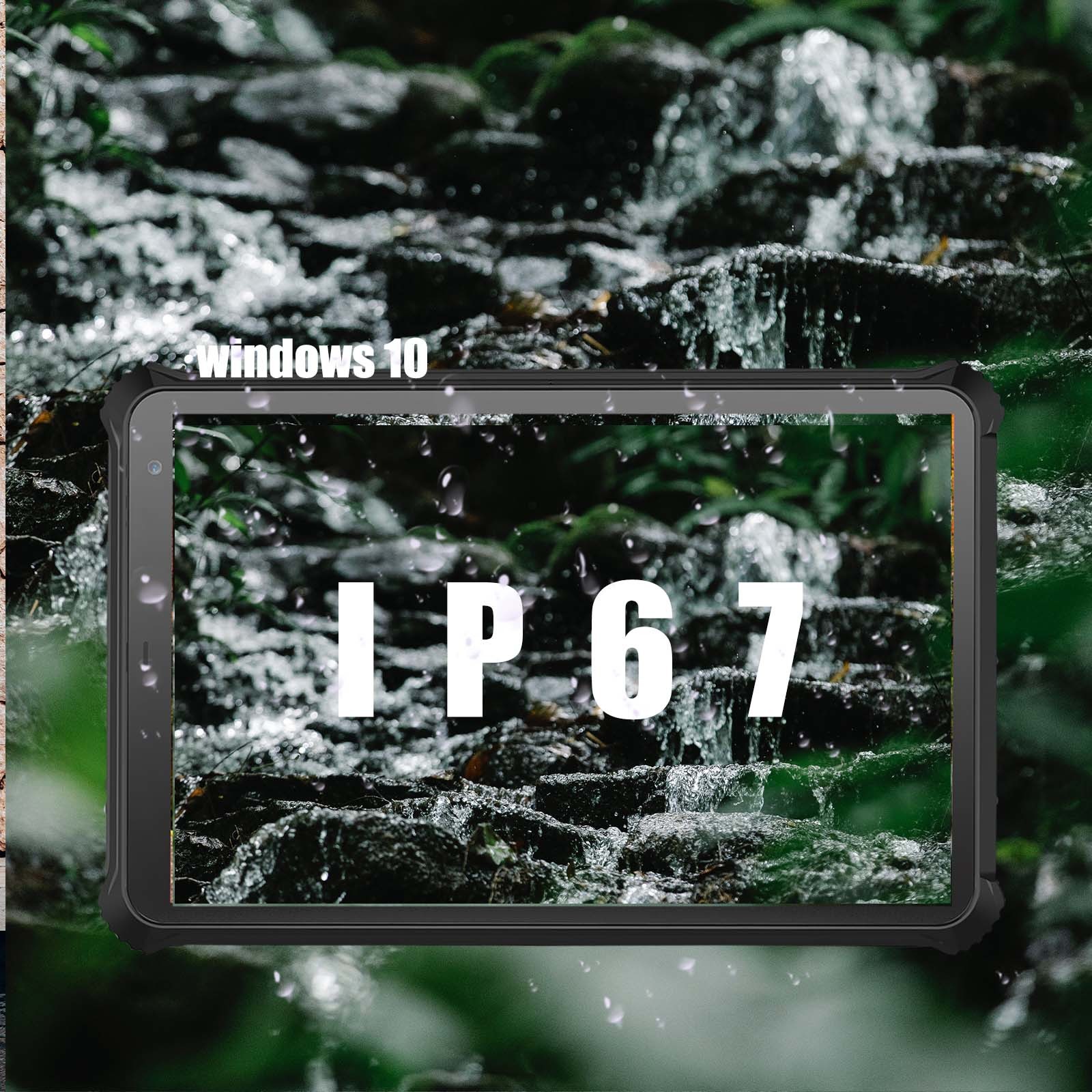 Practical WiFi Industrial Android Tablet Rugged 8 Inch 800nit BT4.2