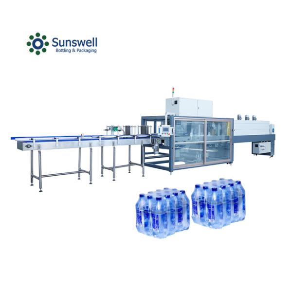 Flavoured Juice Plastic Shrink Wrapping Machine Soft Drink PE Film Shrink Wrap