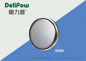  Customized SR66 Coin Cell Batteries , Rechargeable Button Cell Batteries  Manufactures