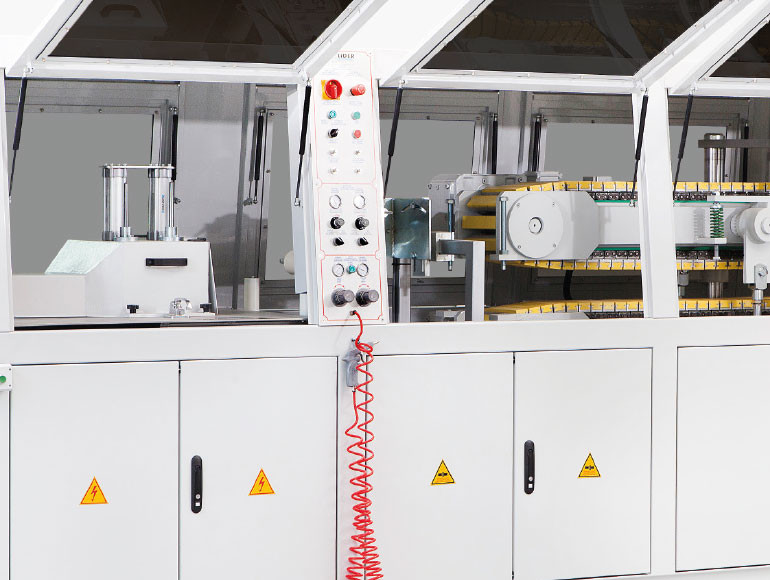 Hot Water PE Pipe Extrusion Line Vacuum Calibration Sleeves 160KW Power