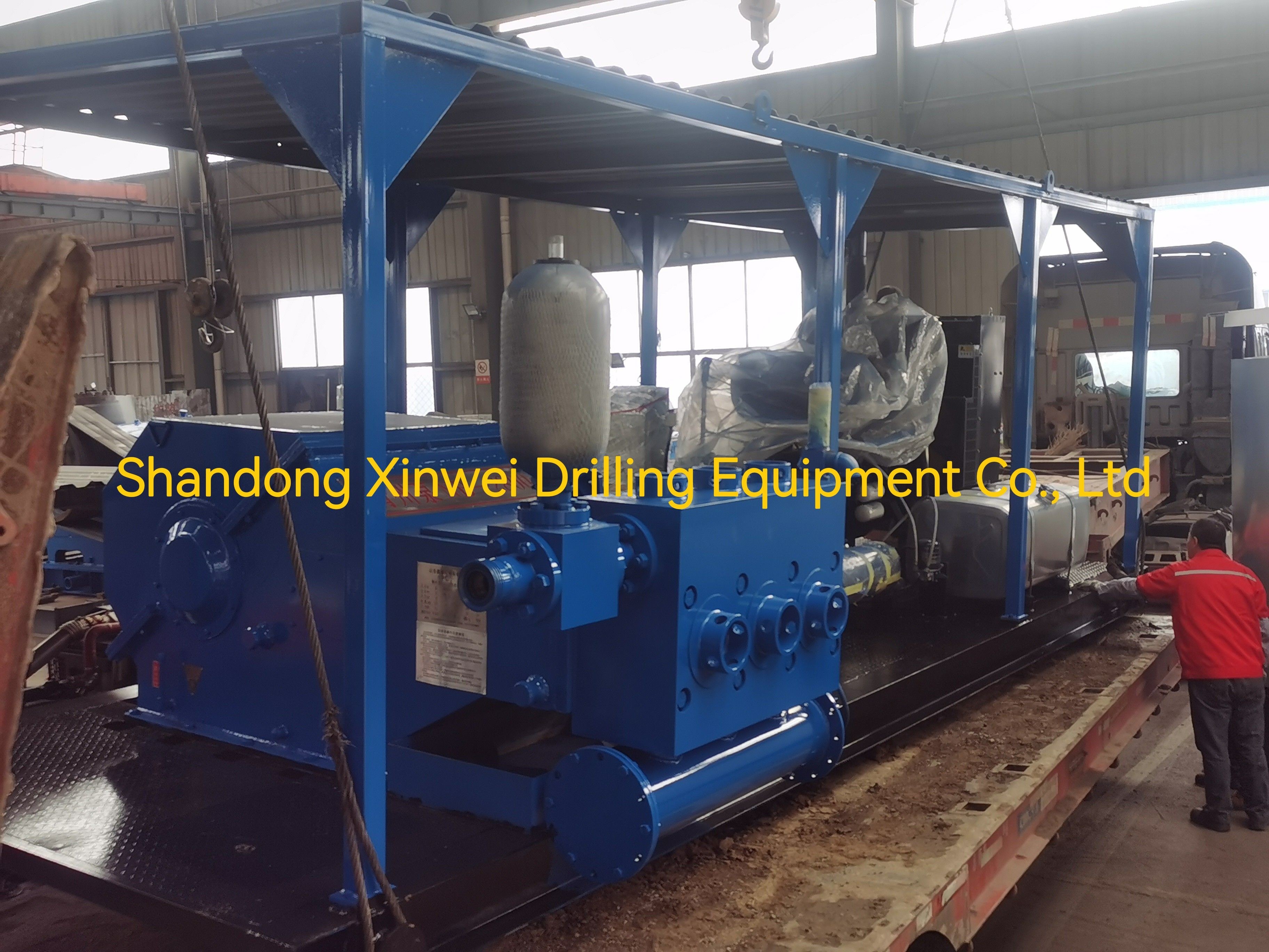 2800Hp HDD Triplex Reciprocating Pump For HDD Mud Recycling System