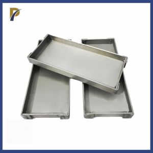 Riveted Molybdenum Box With High Purity And Customization Options Welded Mo Boat