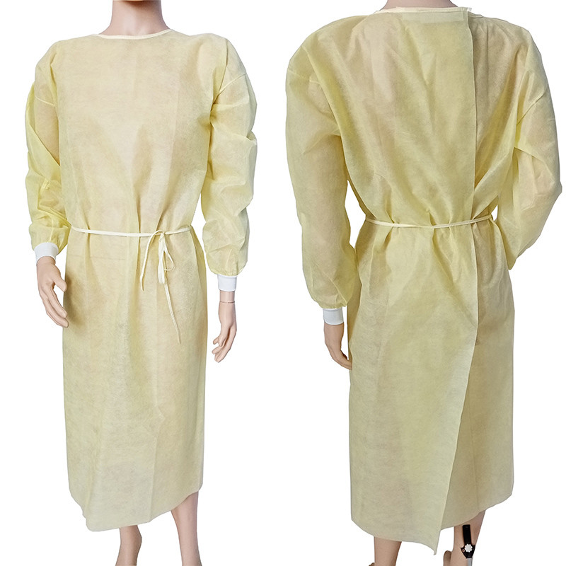 Pp Non Woven Medical Gown Reliable Barriers For Surgical Supplies