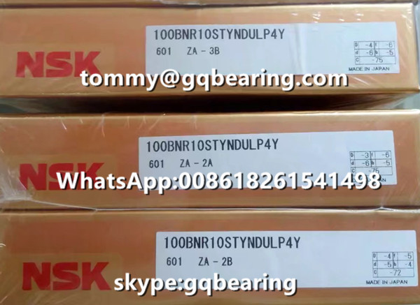 Ceramic Material Balls 18 degree Contact Angle NSK 70BNR10HTYNDBBELP4 Thrust Angular Contact Ball Bearing