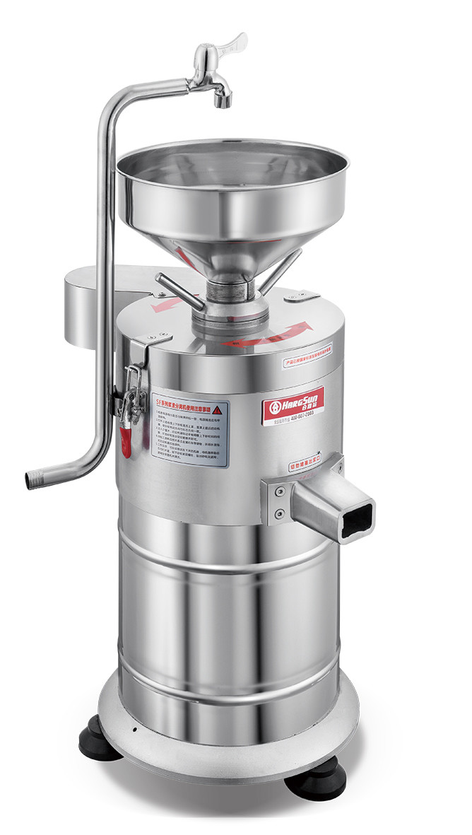 80kg/h 53kg Food Processing Machinery 124mm Soya Milk Grinding Machine For Restaurants