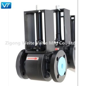 Flanged End Floating Ball Valve Cast Steel With Locking Device