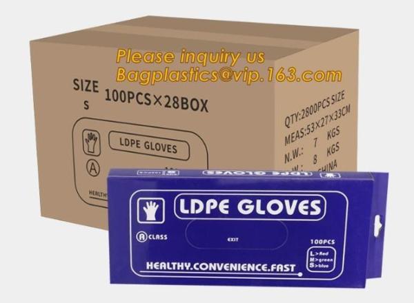 kitchen cooking barbecue plastic gloves pe disposable gloves waterproof