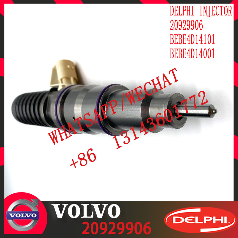 Diesel Engine Fuel injector 20929906 9020922906 20780666 BEBE4D14101 BEBE4D14001 E3.18 for V-O-L-V D16 3512 TIER 3/MD16