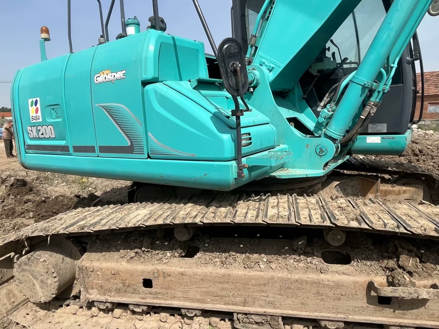 Kobelco SK200 Original Used Excavator Heavy Backhoe Equipment 20 Ton