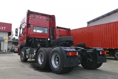 4-Cylinder Left Steering 40t 6x4 Heavy Duty Diesel Lorry Tractor with 12-Speed Manual
