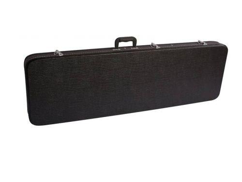Wood Travel Universal Guitar Hard Case , Tweed Black Covering Universal Bass