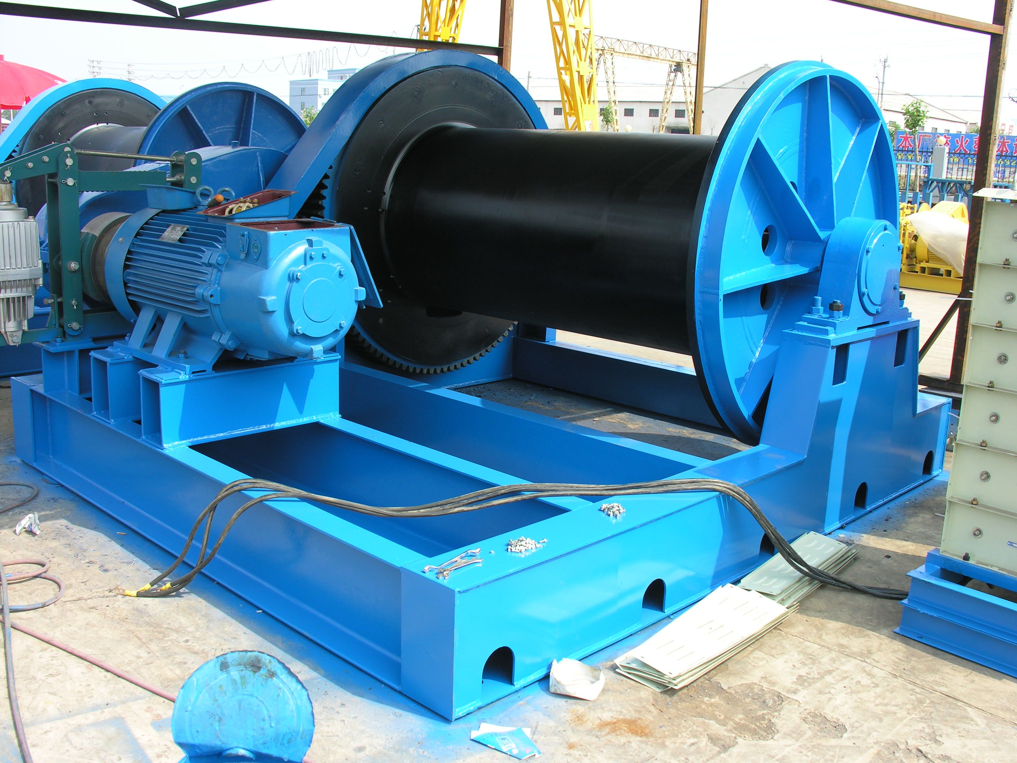 Pendant Line Control Manual Fast Sliding Electric Winch For Mine
