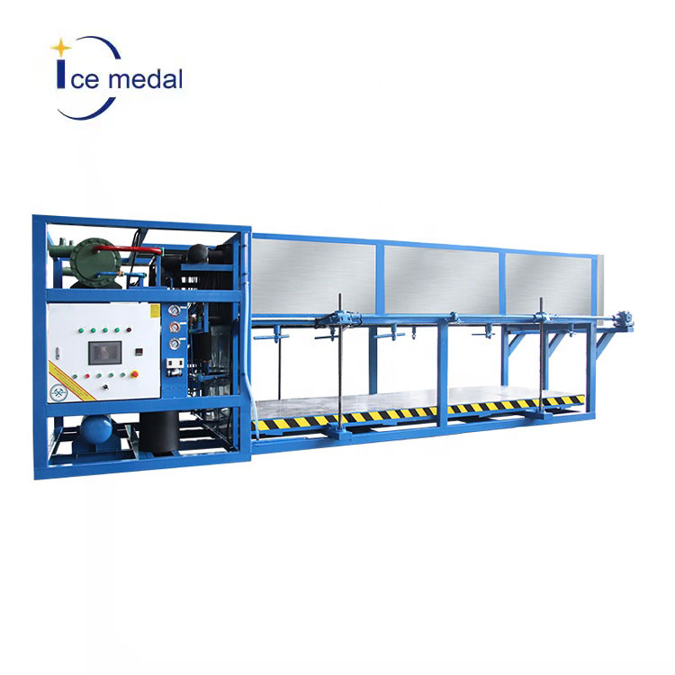 Directly Cooling 20ton Industrial Ice Block Making Machine 380v/50hz/3ph