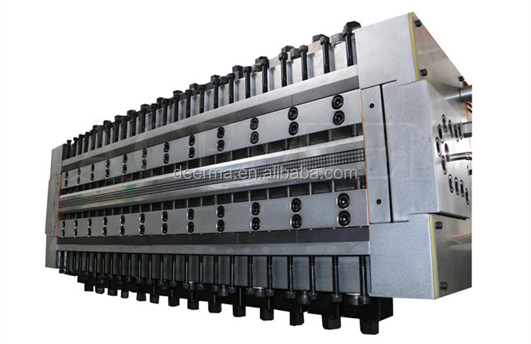 110kw PP Sheet Making Machine 220V / 380V / 415V Hollow Board Extrusion Line With SIEMENS Motor
