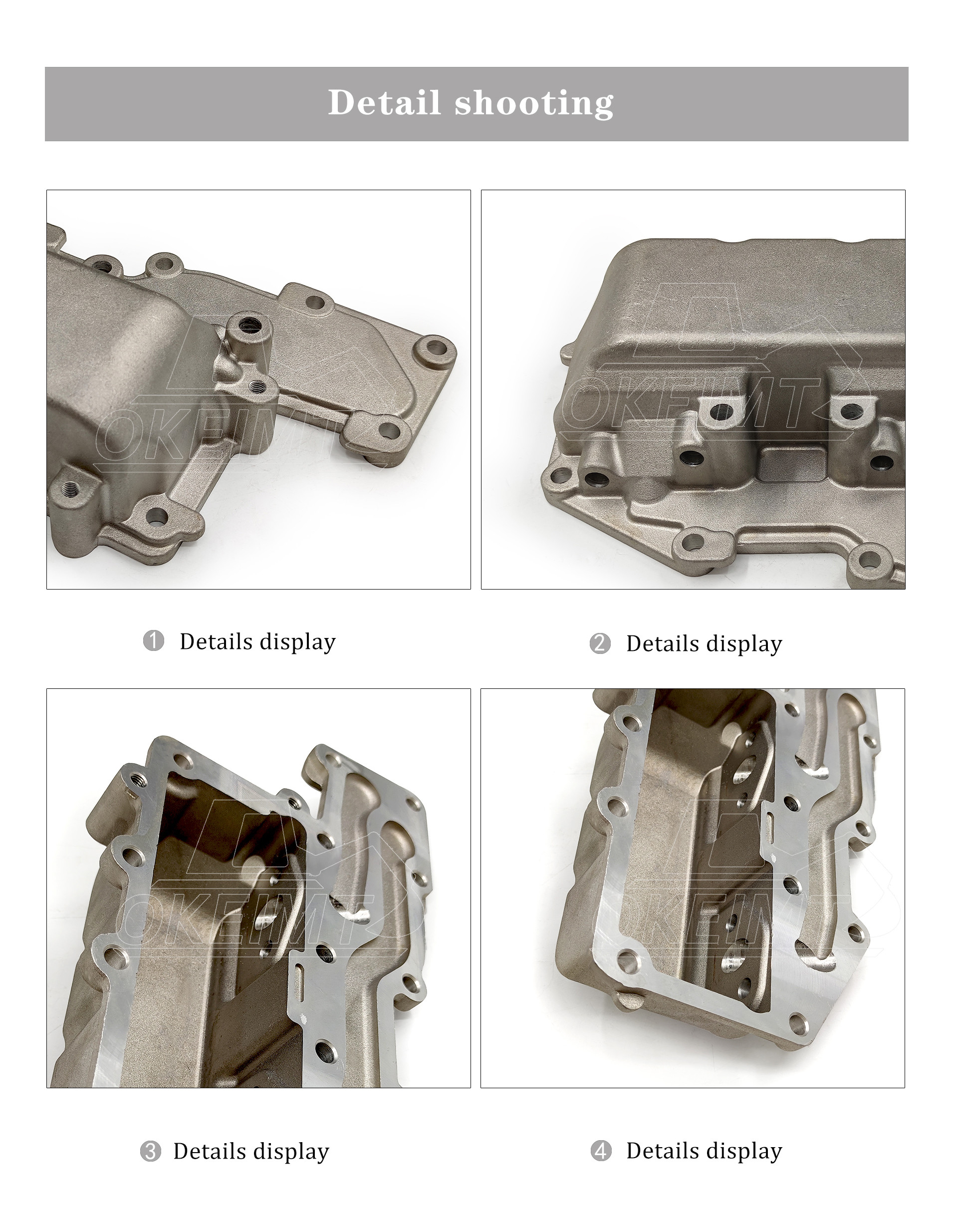 Brand New Engine System Car 4134W025 Assembly Oil Cooler Cover For CATEE C4.4 E312D2 Engine