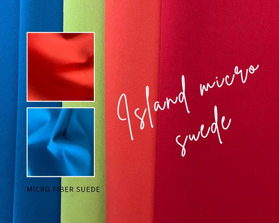 Premium Artificial Micro Fiber Leather Island Micro Suede For Gloves Apparel
