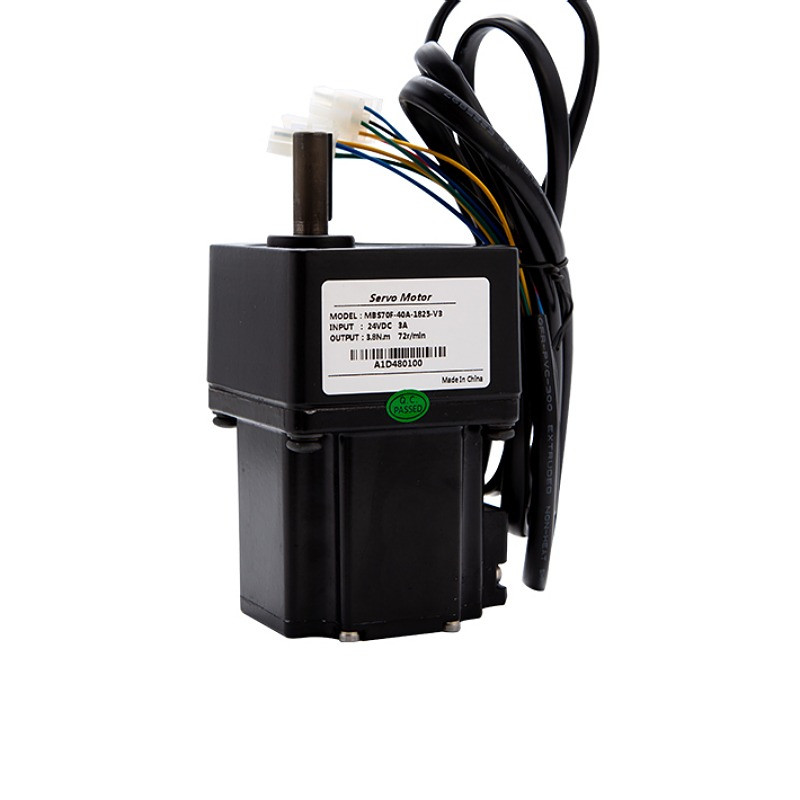 3NM Low Voltage 3000RPM 3 Phase Servo Motor With Gearbox