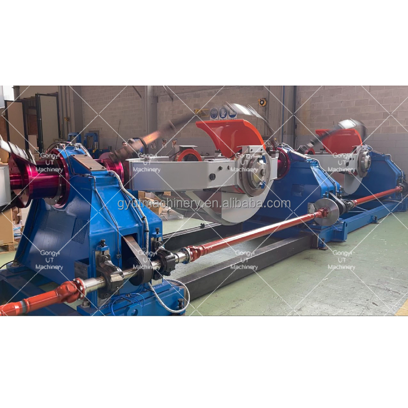 Building Material Shops Drum Twister Type Laying Up Machine with 8.4ton Gross Weight