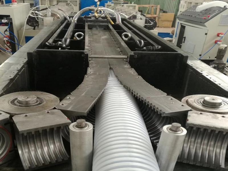 Quality-Certified PVC Single Wall Corrugated Pipe Extruder Machine