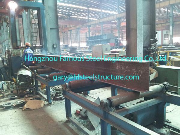 Metal Clearspan Industrial Steel Buildings Prefabricated With W Shape Carbon