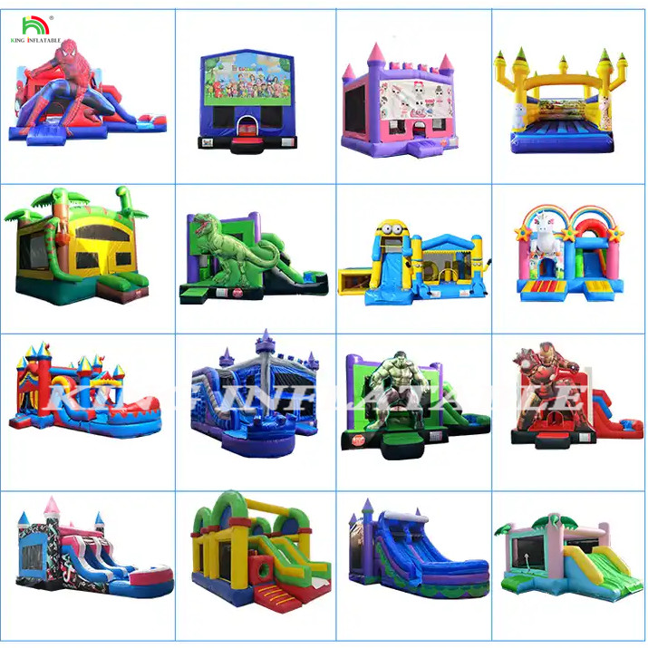 Factory Price Custom White Inflatable Bounce Castle Party Wedding Bouncer House And Slide Combo For Sale