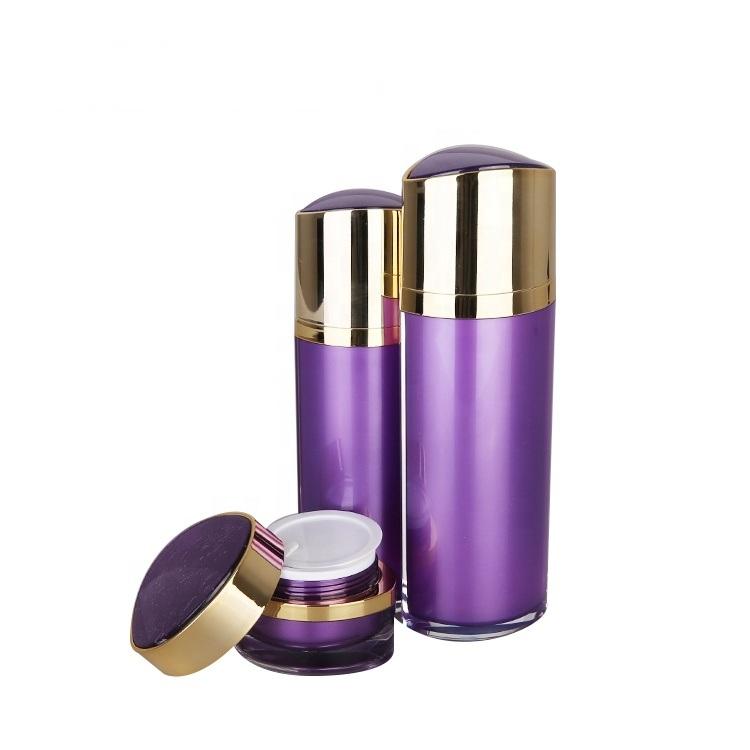 Luxury Skincare Packaging Acrylic Serum Container / Cream Jar 15g 30g For Cosmetics