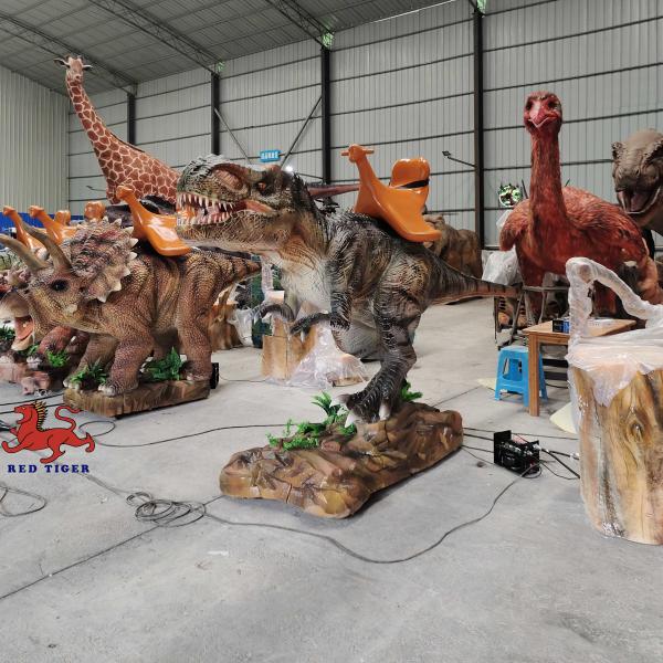 Theme Park Realistic Animatronic Dinosaur T Rex With Movement And Sound
