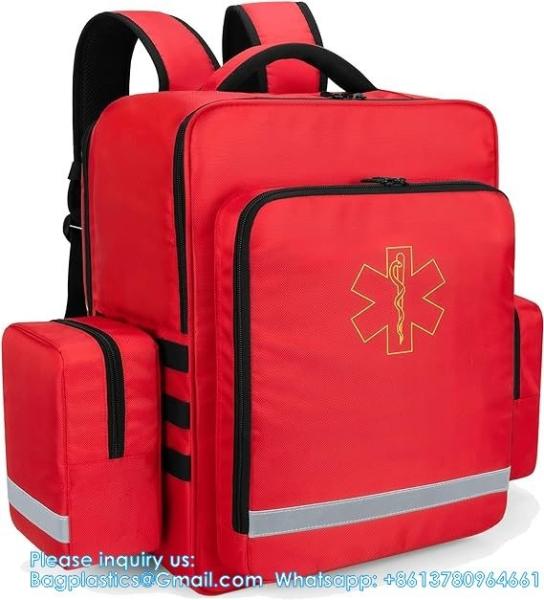 Emergency Medical Backpack 50L Responder Trauma Bag For EMT, Home Care