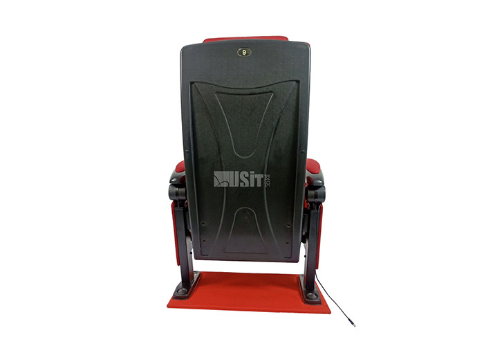 Fabric Upholstery 0.16m³ Movie Theater Seat With USB Charge Port