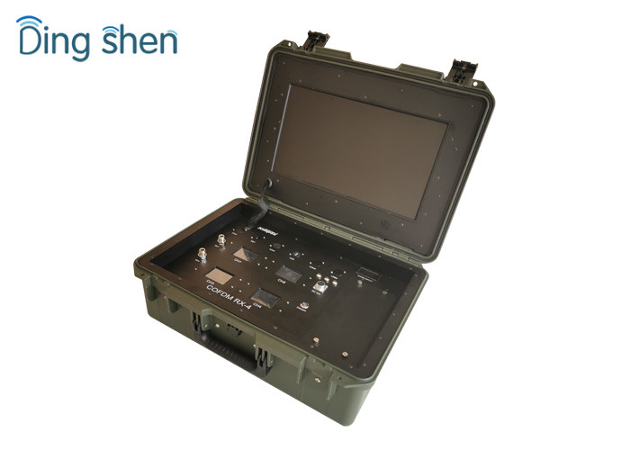 4 Channels COFDM Wireless Portable Diversity HD Resolution Uav Video Receiver