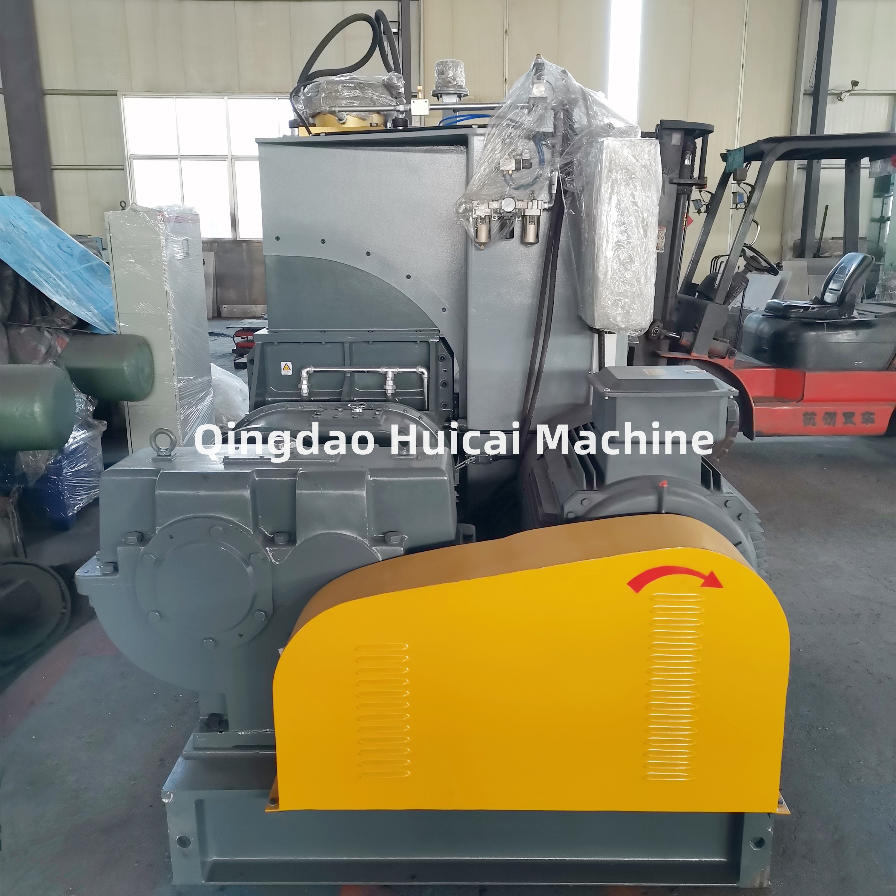 Rubber Kneader Machine for Rubber Mixing 3760*2143*3155mm 0.6-0.8MPa Flow Rate