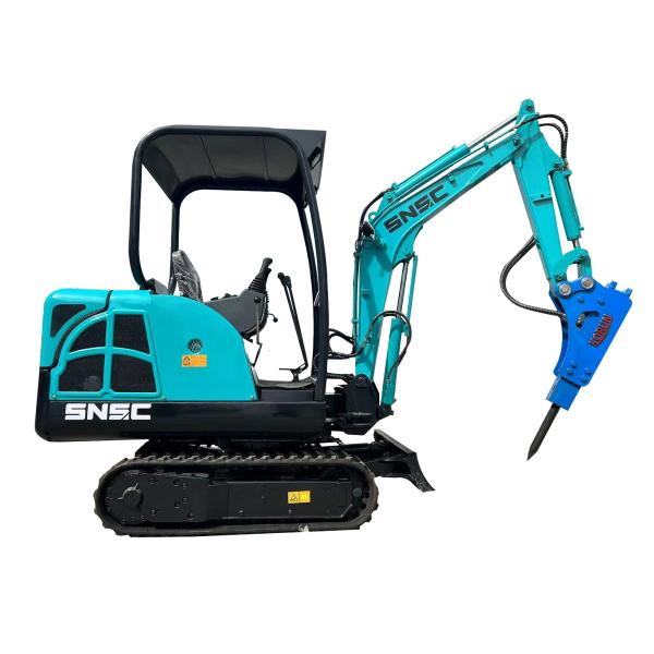 1.7ton Operating Weight Hydraulic Diesel Mini Crawler Excavator with Eaton