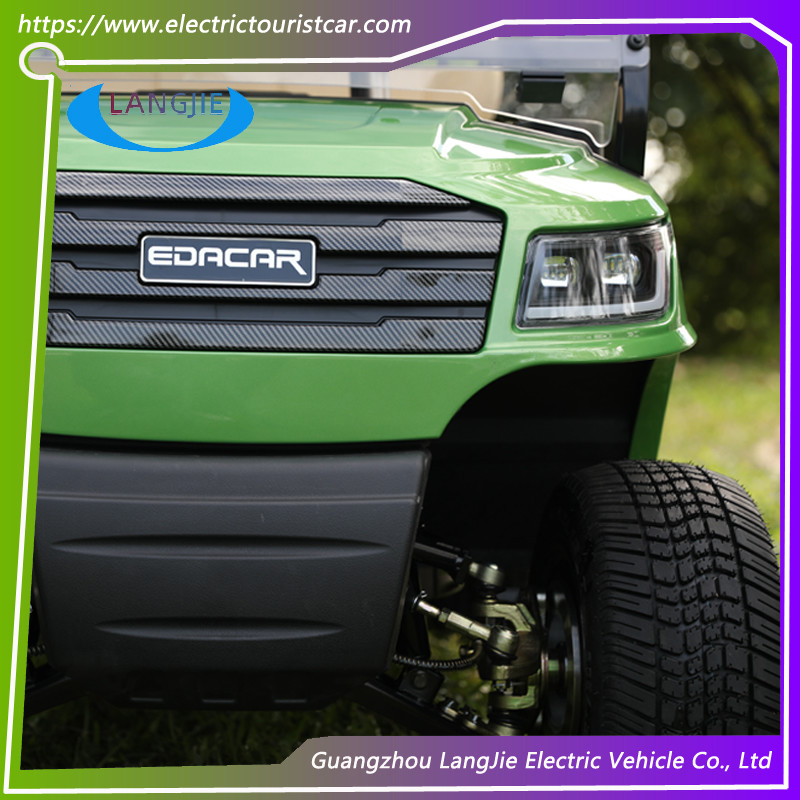 OEM Beach Tire Battery Powered Electric Road Legal Golf Cart For 8 Seats Adults