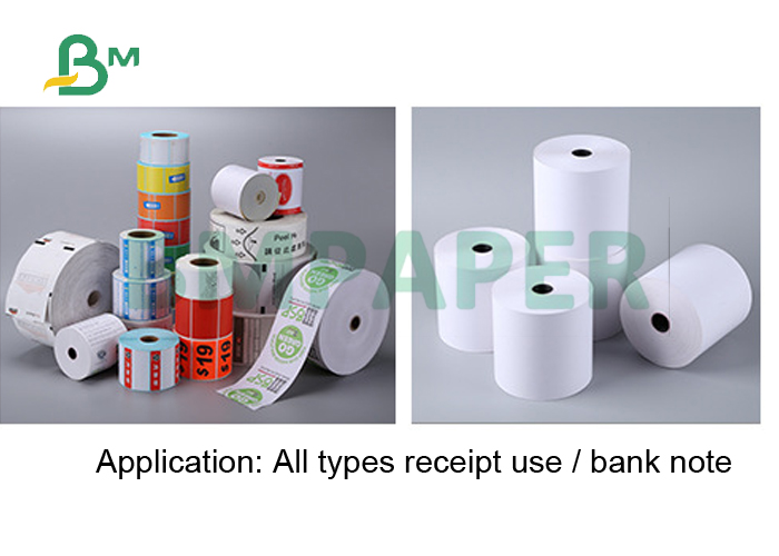 410mm 880mm Large Format Width Thermal Paper Roll 48gr 55gr For POS Paper