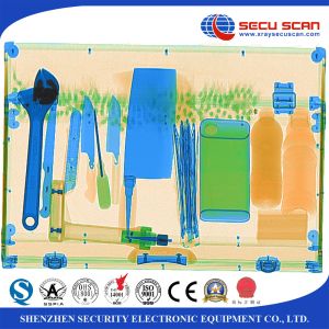 Double display console X Ray Security Scanner with 160kv generator