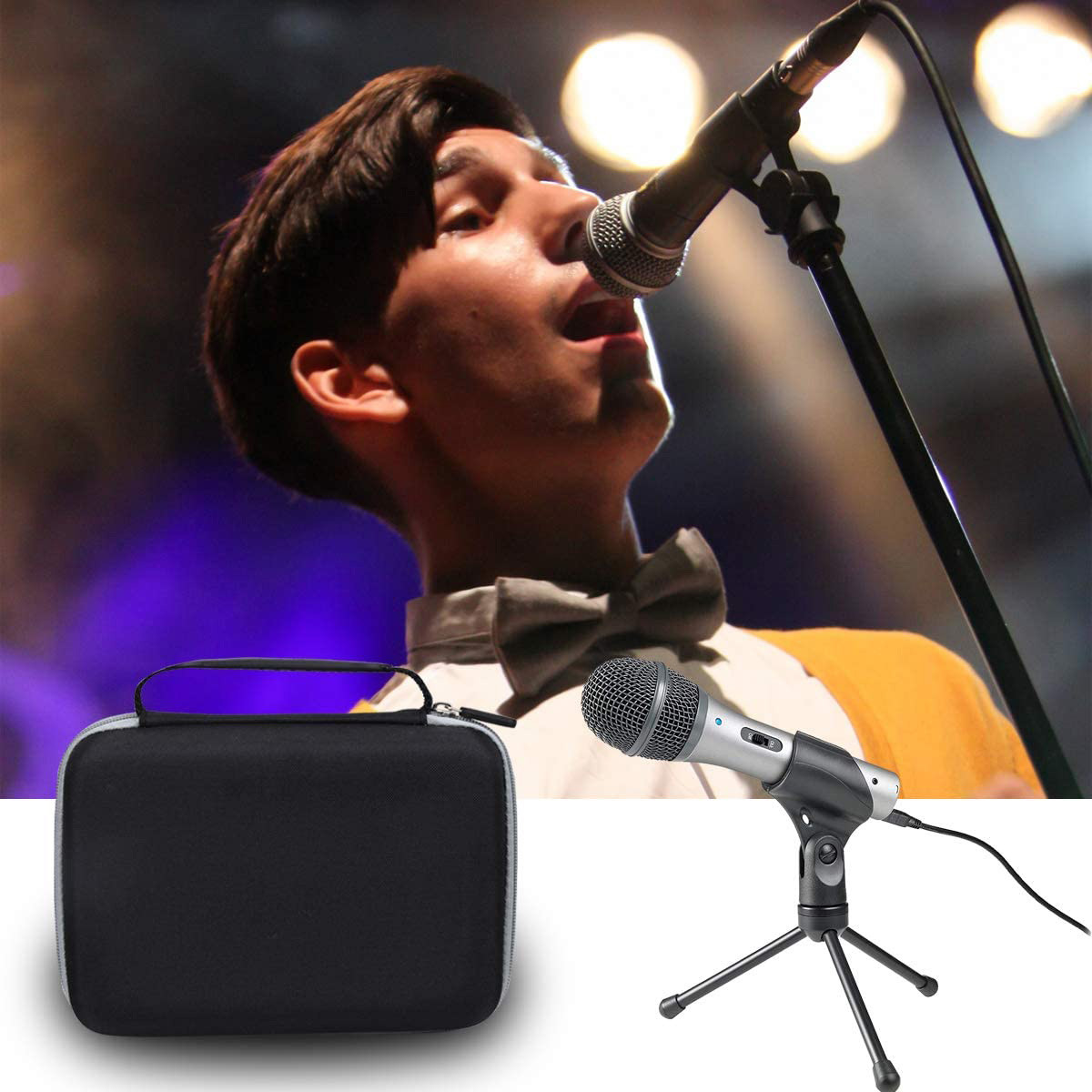 H3.5 in Storage Travel Case , Wireless Karaoke Microphone Case