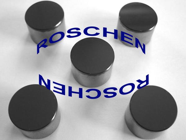 1308 , 1313 Polycrystalline Diamond Compact Cutters For Hughes Christensen