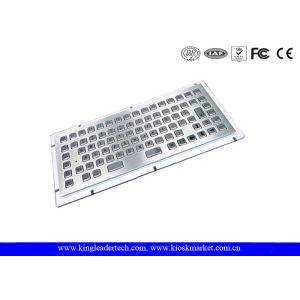 86 Keys Industrial Mini Keyboard IP65 Dust-Proof With PS/2 Or USB Interface