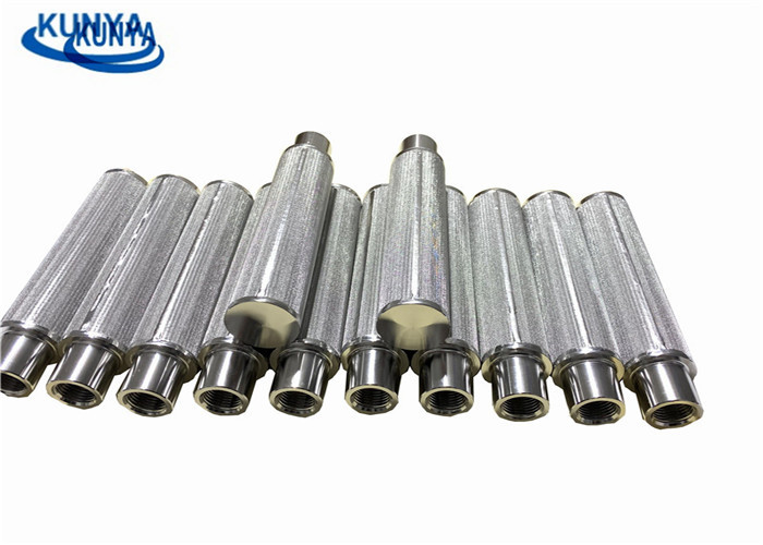 Viscosity Dutch Metal Fiber Twill 1um Ss Sintered Wire Mesh Filter Cartridge
